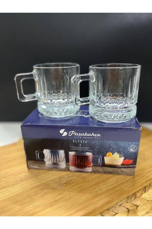 Elysia 2 Li Kulplu Bardak-fincan 195 Cc