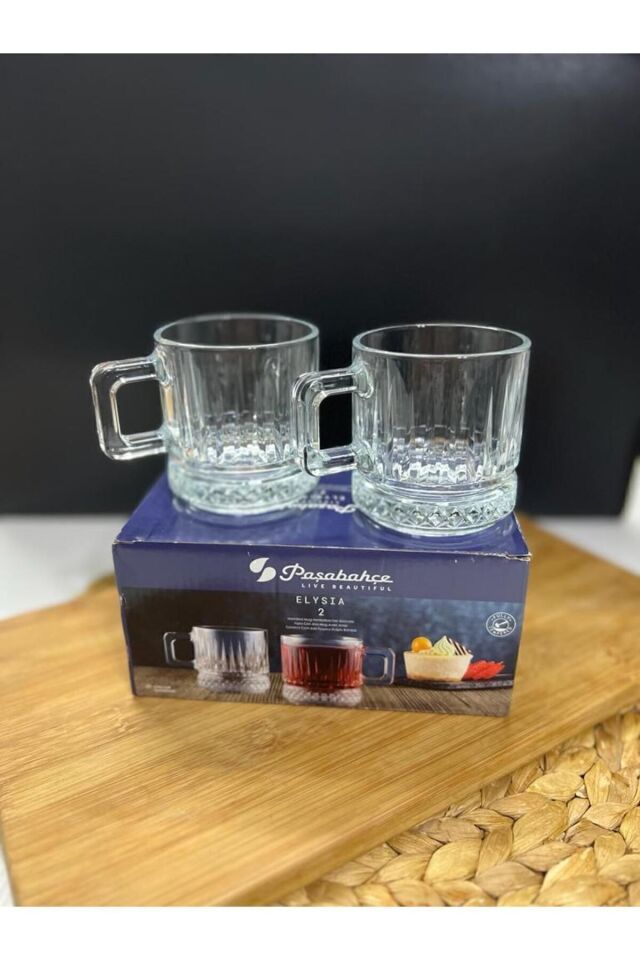 Elysia 2 Li Kulplu Bardak-fincan 195 Cc