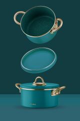 Neva N2978 Sweet Premium Mentol Graye Tencere Seti