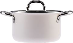 Emsan Master Class 6 Parça Midi Tencere Seti Beyaz