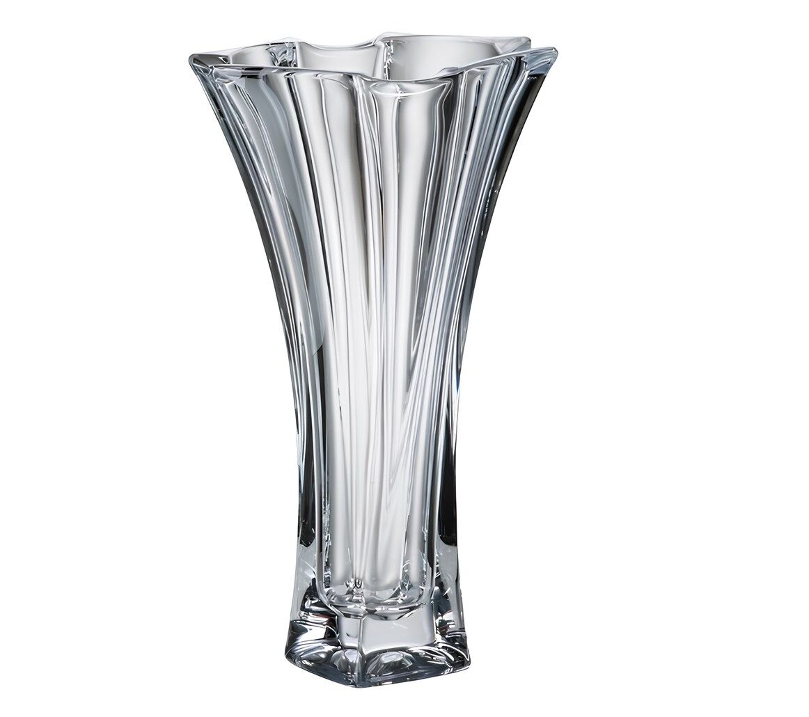 Bohemia Kristal Neptün Vazo Sade 32 Cm