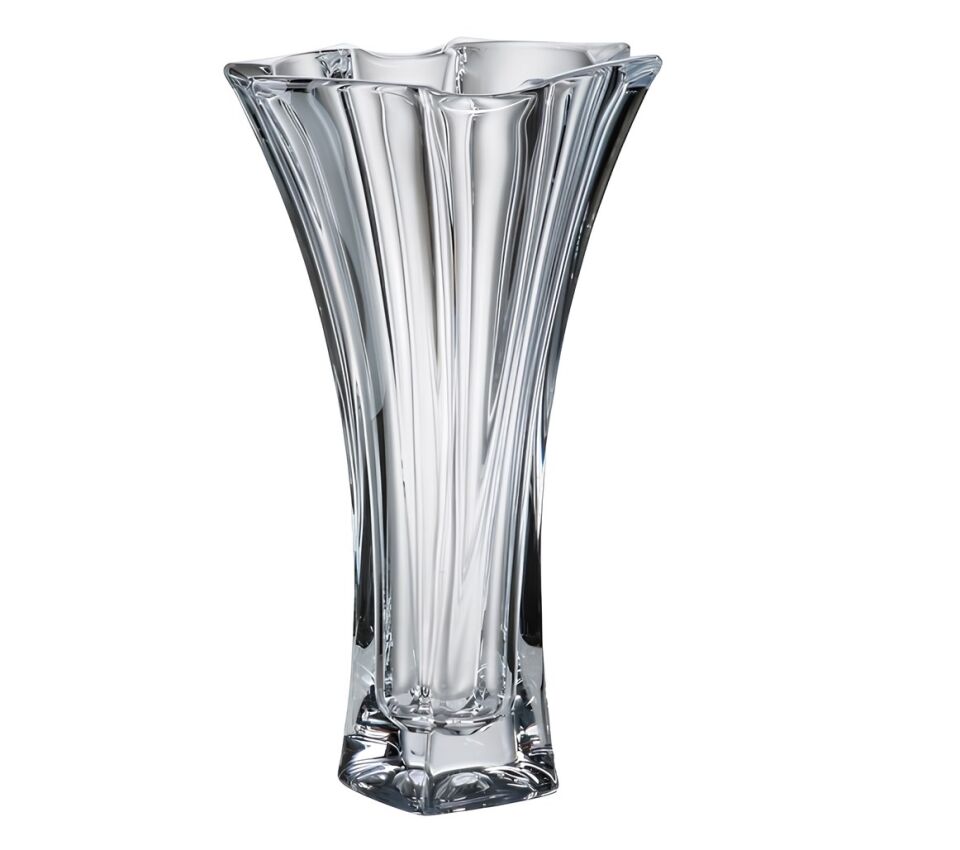 Bohemia Kristal Neptün Vazo Sade 32 Cm