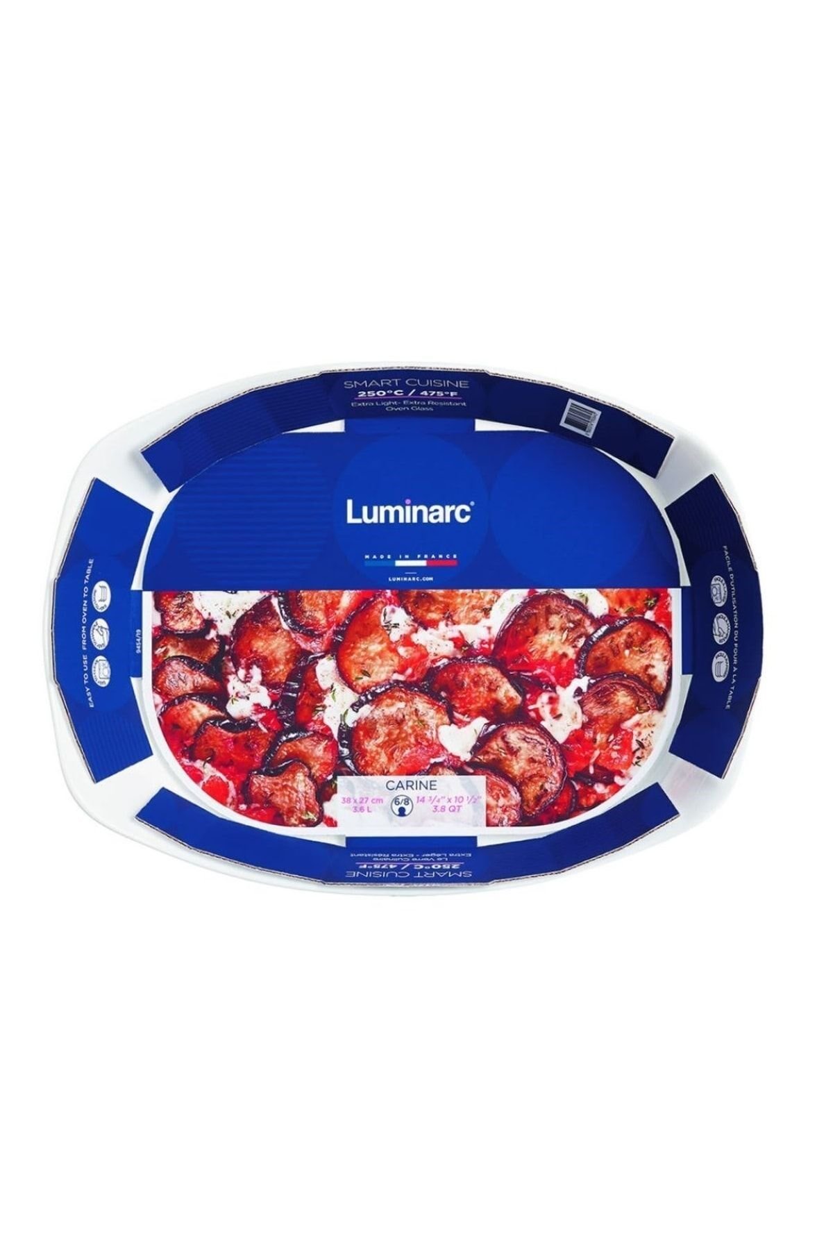 Carine Smart 38x28 Cm Oval Fırın Kabı