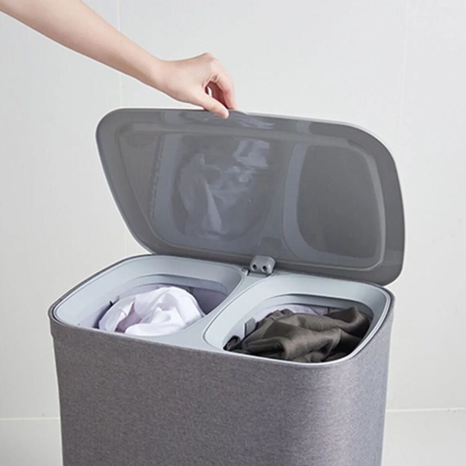 Arow Garb Katlanır Kumaş Kirli Sepeti 90 Litre