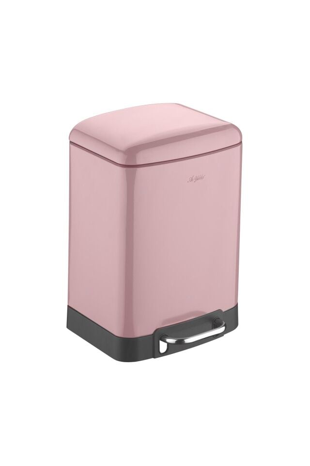 Aryıldız Basmalı Çöp Kovası 6 Litre Pudra