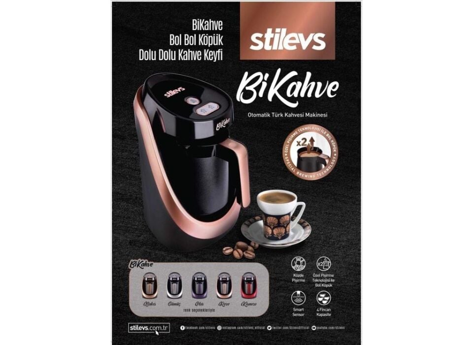 Bikahve Otomatik Türk Kahvesi Makinesi