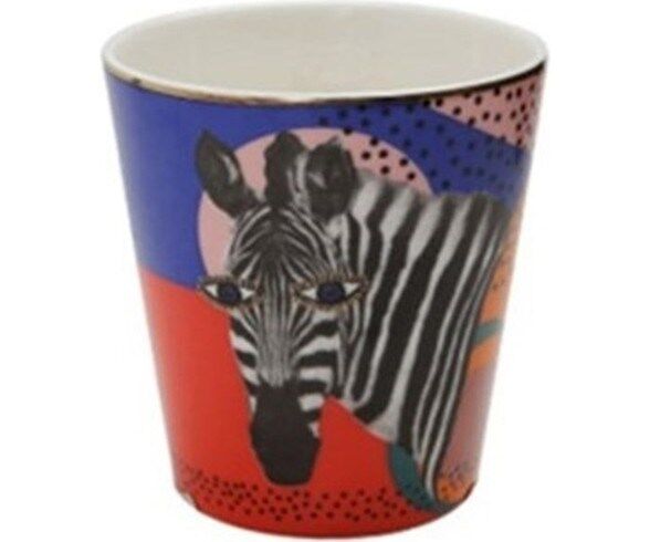 PORLAND WİLD LİFE ZEBRA BARDAK 320 CC