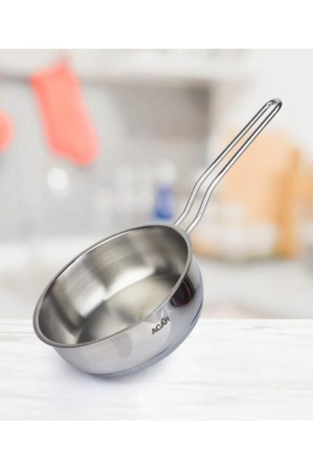 Karat 12 Cm Basık Kaçerola Sütlük Mini Saplı Tencere