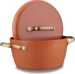 Korkmaz Vintage 5 Parça Taba Tencere Seti