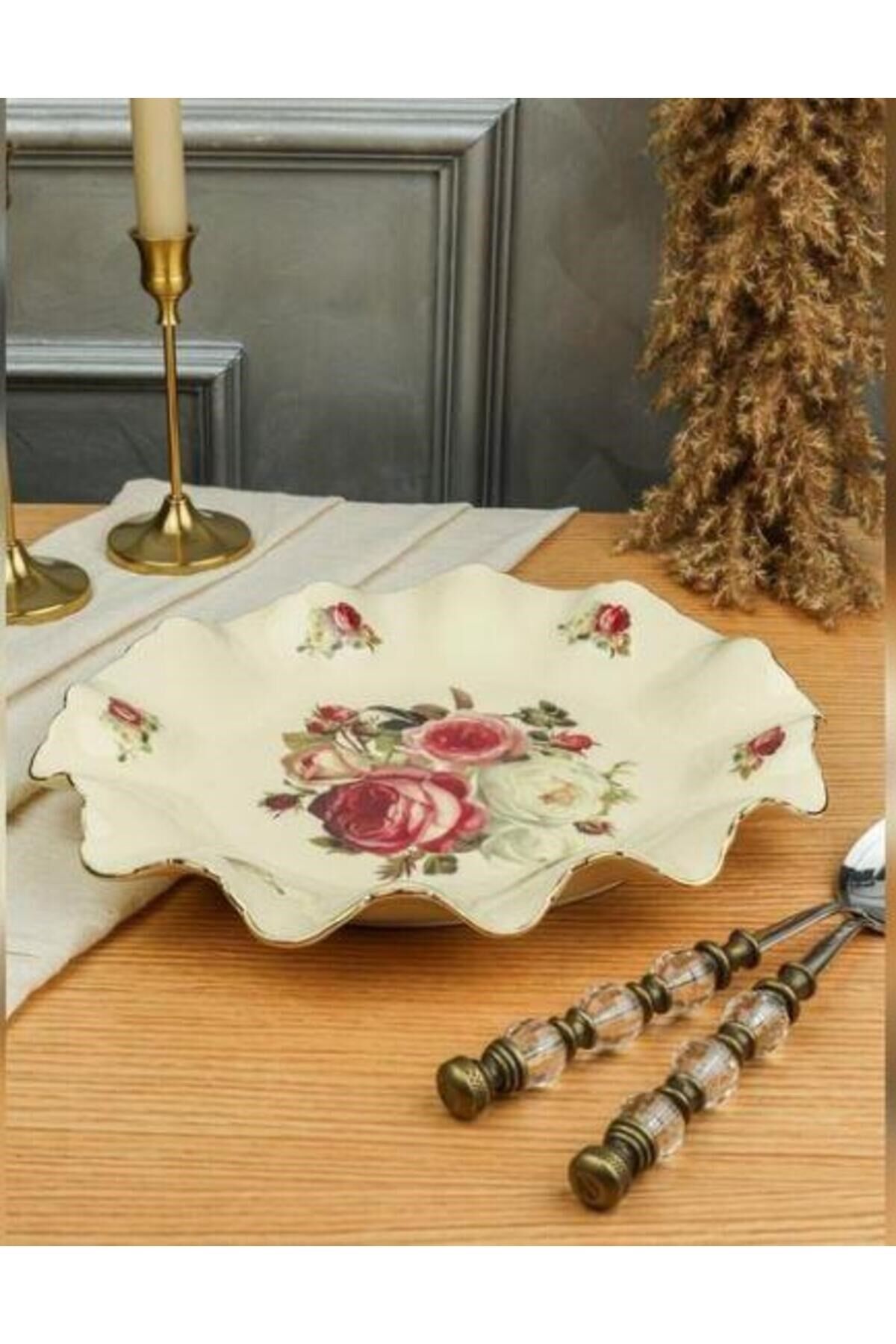 Royking Yuvarlak Sunum Tabağı 31 Cm