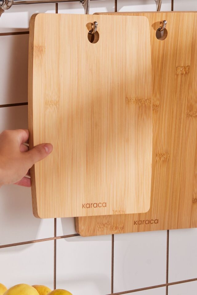 Karaca Bera 2'li Bambu Kesme Tahtası 28/33 cm