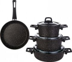 Karaca Biogranit Amos 7 Parça Tencere Seti