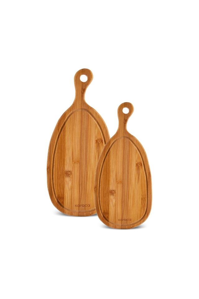 Karaca Havin 2'li Bambu Kesme Ve Sunum Tahtası 33/39 cm