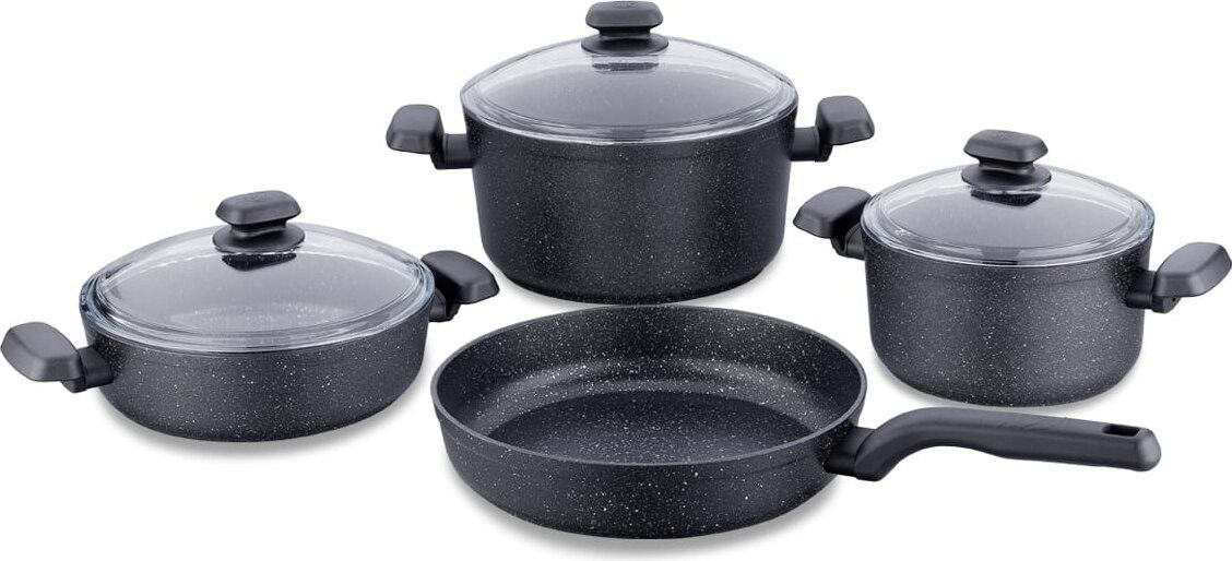 Korkmaz Ornella 7 Parça Tencere Seti