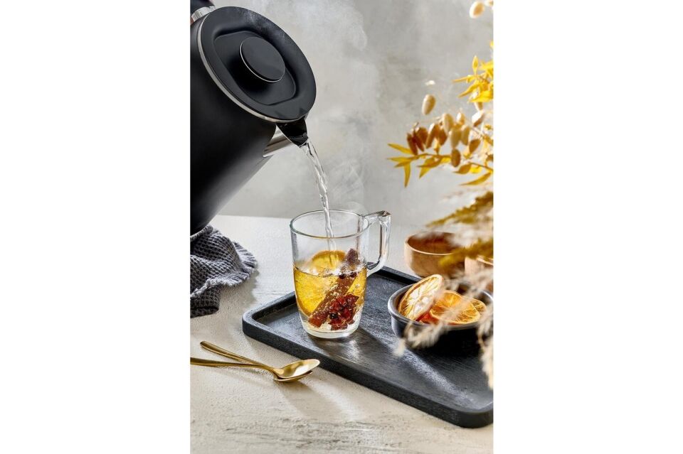 Fritel Kettle Mat Siyah Dijital Göstergeli Sıcak Tutma Özellikli 1.7 L- 1.500 W