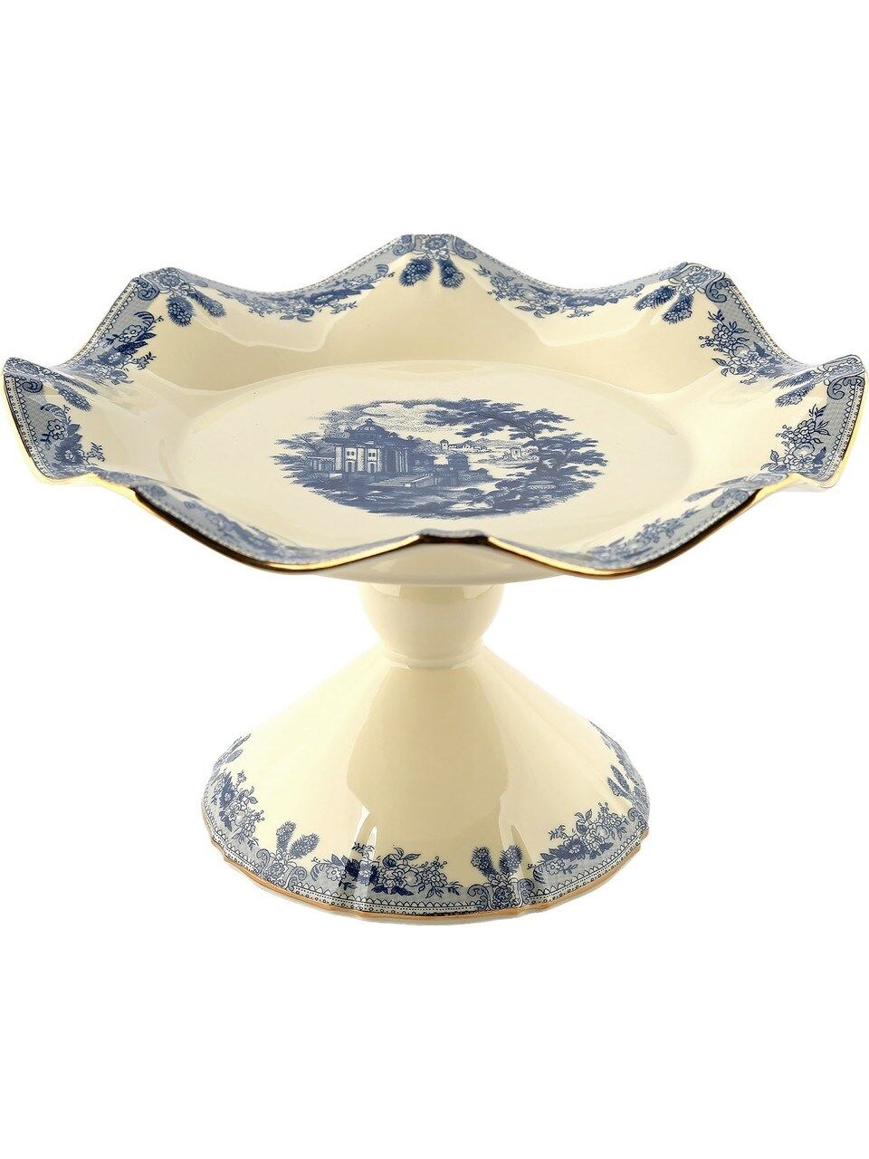 Mavi Ayaklı Kek Standı