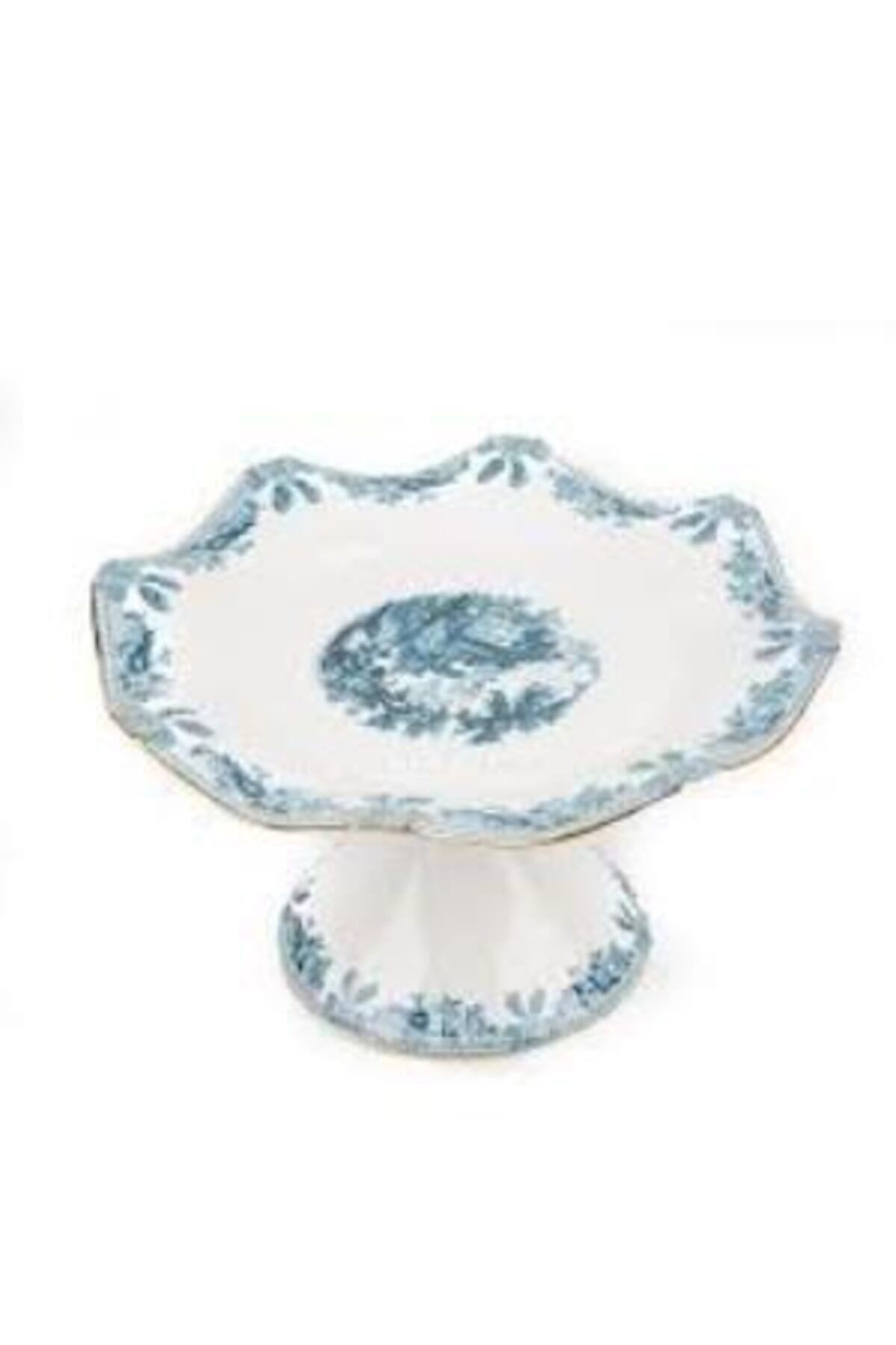 Mavi Ayaklı Kek Standı