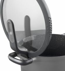 Berghoff Gem Stay Cool Pilav Tenceresi Gri 28 cm -