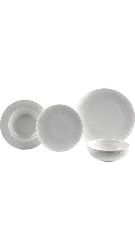 Victoria Round New Bone 24 Parça Yemek Takımı