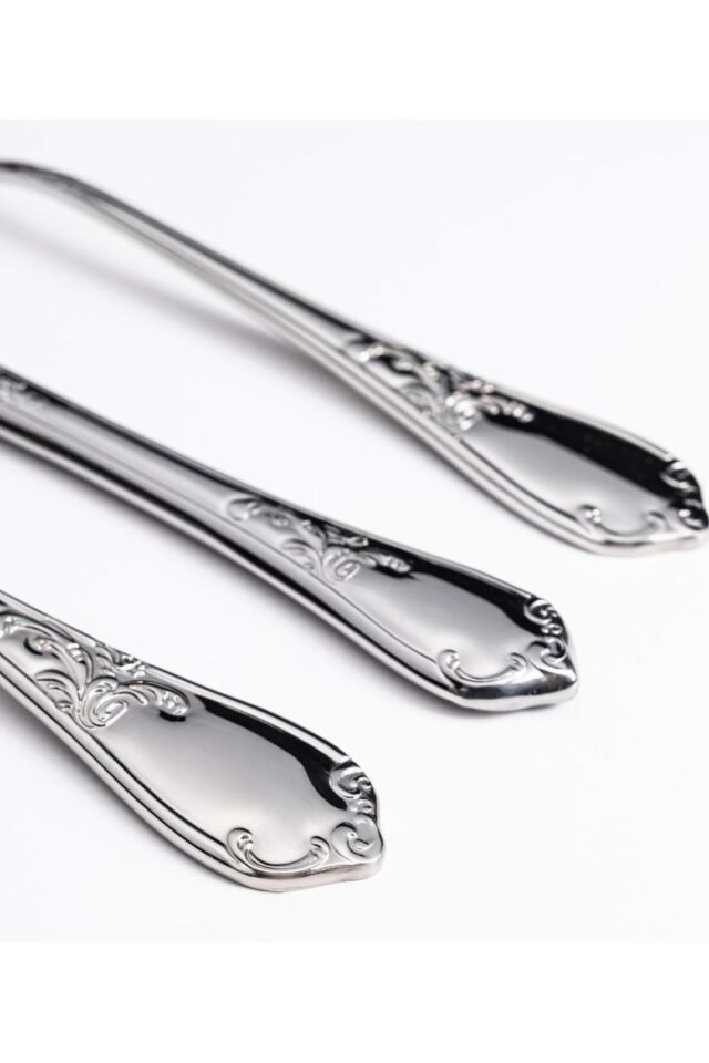 Athens 6 Kişilik 42 Parça Paslanmaz Çelik Çatal Kaşık Bıçak Takımı Kutulu