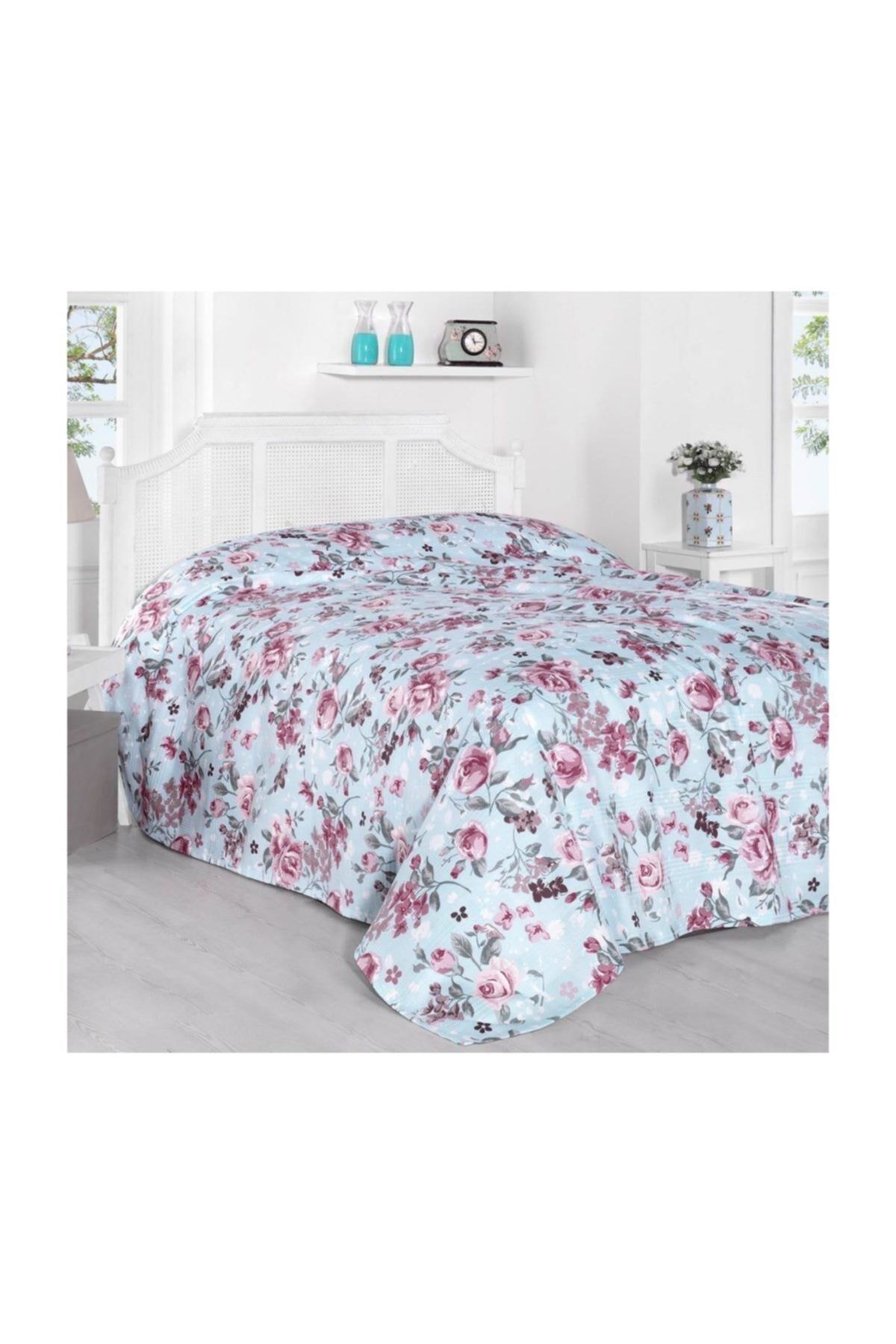 MaxStyle Baskılı Pike Loretta Çift Kişilik