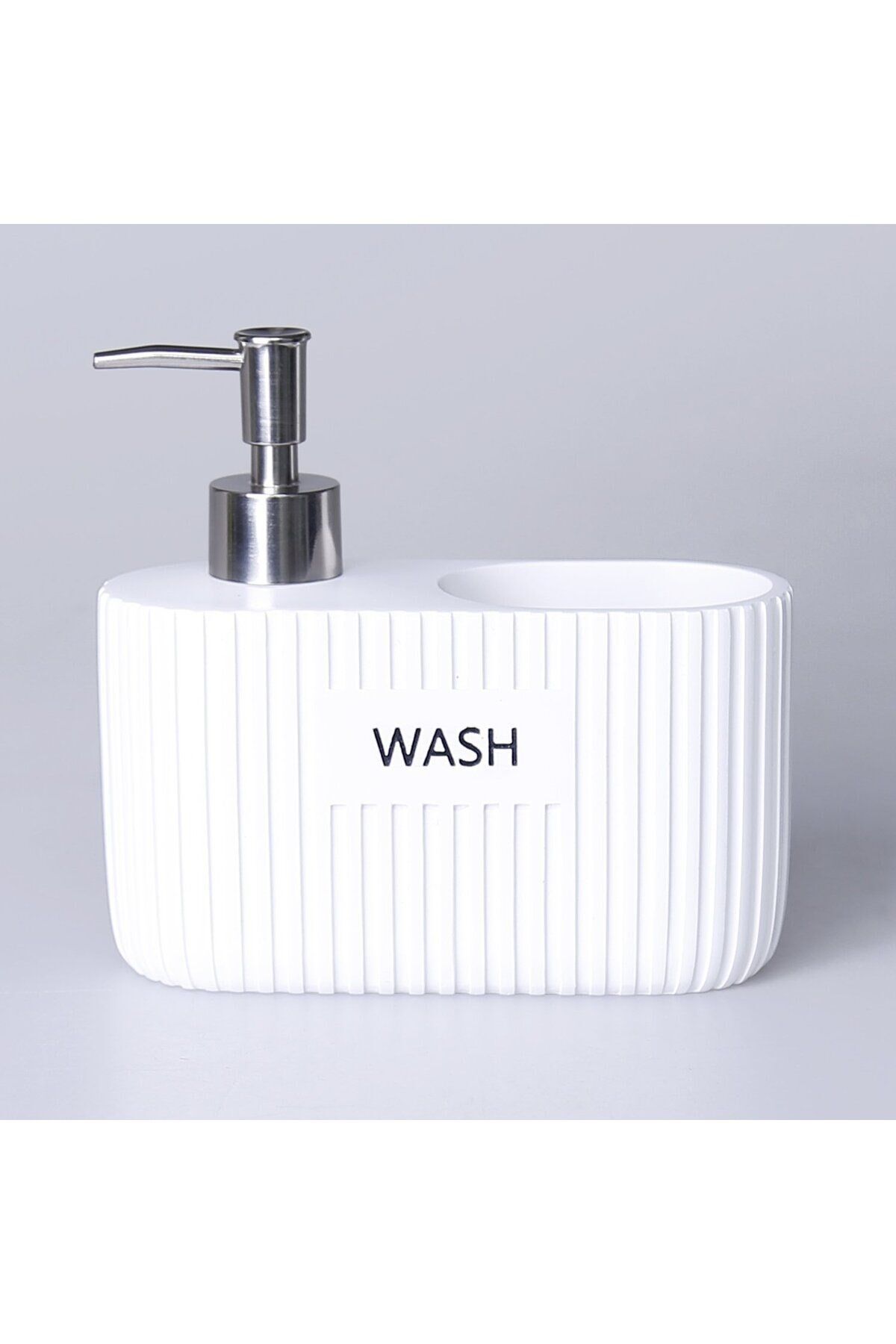 By Selim Grooved Sıvılı Süngerlik Beyaz