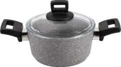 Karaca Optimum Black Bio Granit 7 Parça Tencere Seti