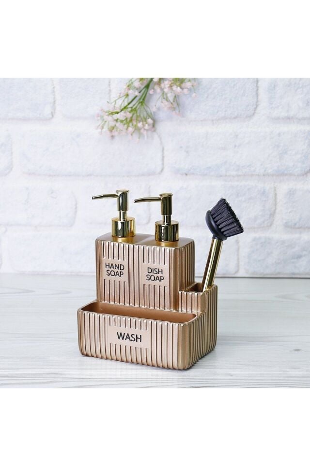 By Selim Grooved İkili Sıvılı Fırçalı Süngerlik Vizon