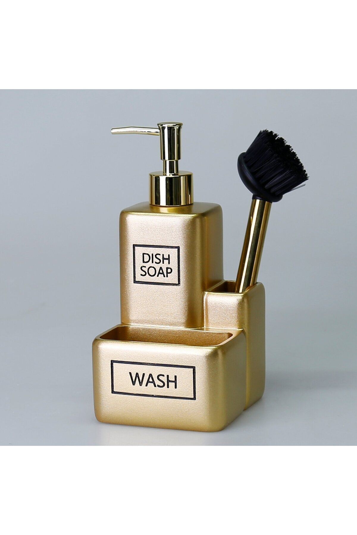 By Selim Liberty Fırçalı Sıvılı Süngerlik Altın