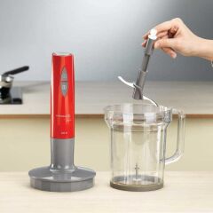 Korkmaz Vertex Mega InoxKırmızı Blender Set