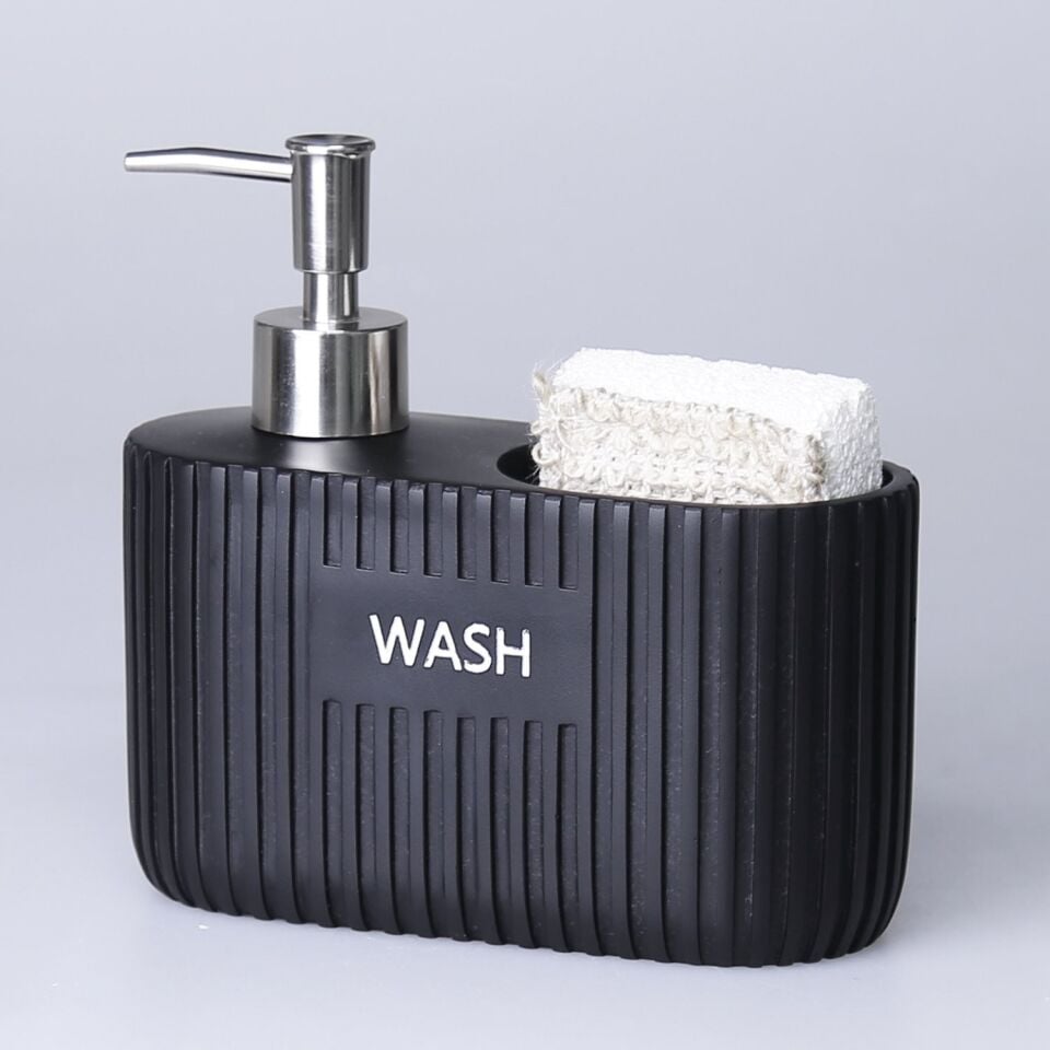 By Selim Grooved Sıvılı Süngerlik Siyah