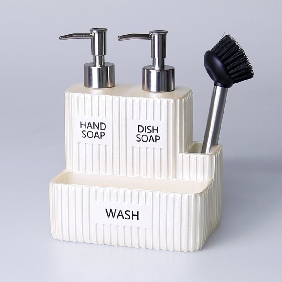 By Selim Grooved Ikili Sıvılı Fırçalı Süngerlik Inci