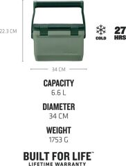 Stanley Adventure Taşınabilir Soğutucu Kamp Buzluğu 6,6 Lt