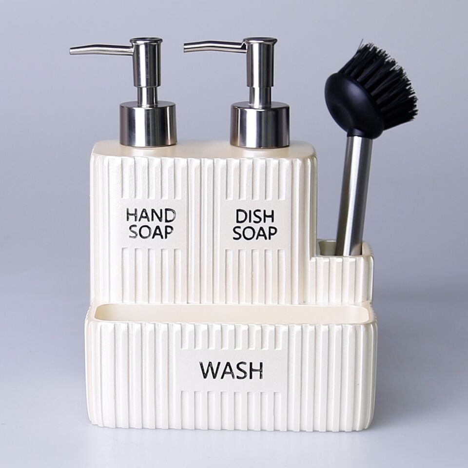 By Selim Grooved Ikili Sıvılı Fırçalı Süngerlik Inci