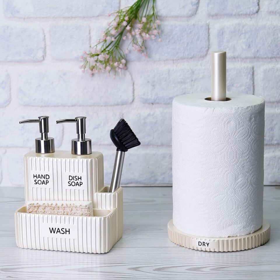 By Selim Grooved Ikili Sıvılı Fırçalı Süngerlik Inci