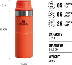 Stanley Klasik Trigger-Action Termos Bardak 0.35 Lt