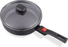 Korkmaz Ornella Pratik Kısa Tencere 24x6,5 cm