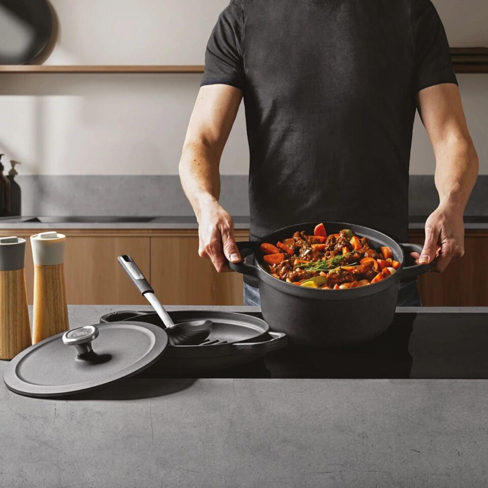 Leo Graphite Döküm Demir Tava 26 cm - 3950467