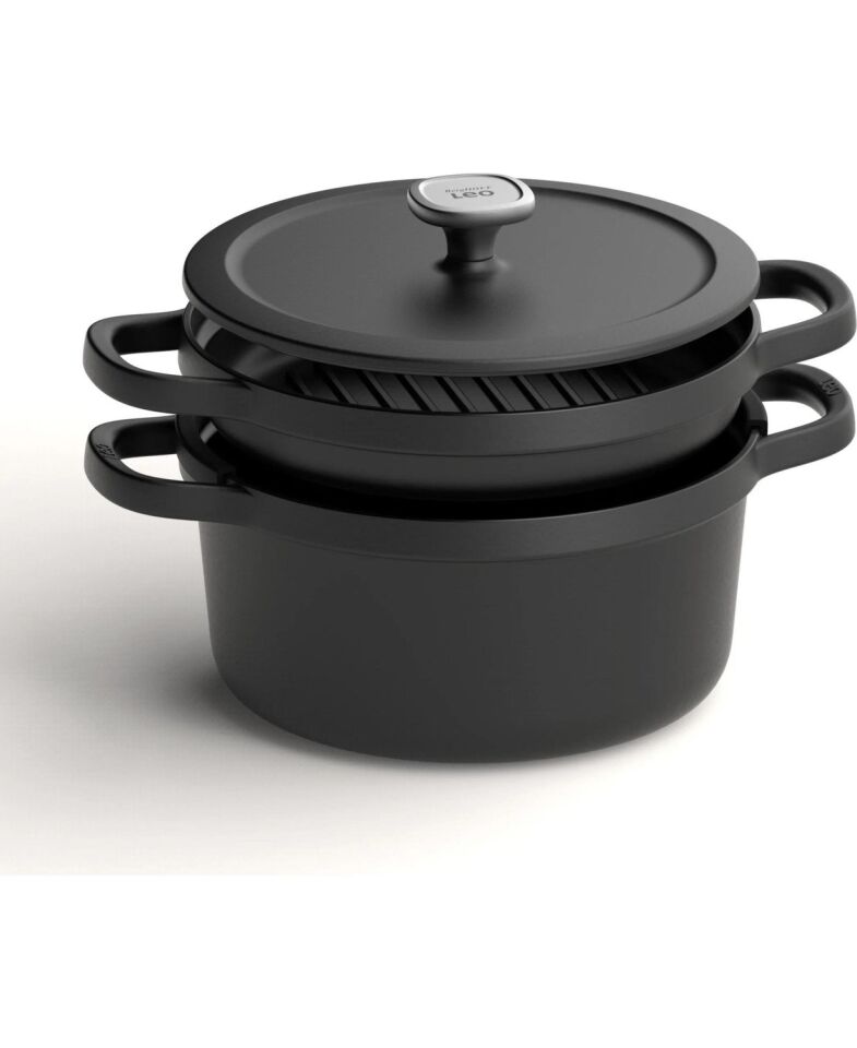 Leo Graphite Döküm Demir Tava 26 cm - 3950467