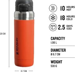 Stanley The Quick Flip Paslanmaz Çelik Termos 1.06 LT