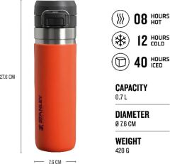 Stanley The Quick Flip Paslanmaz Çelik Termos 0.70 LT