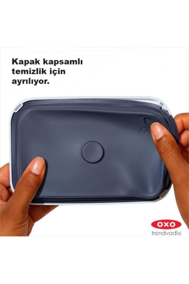 Oxo Büyük Kare Uzun Saklama Kabı 5.6 Lt