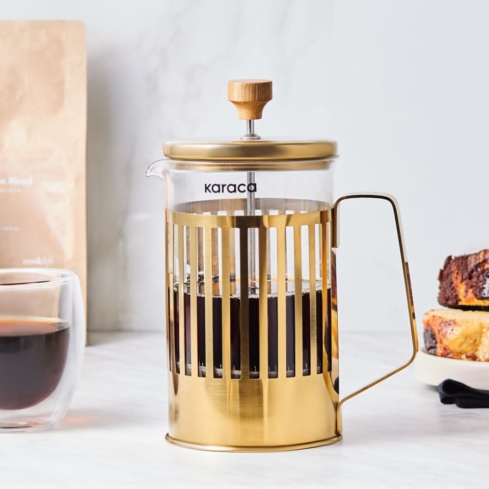 Karaca Stripe French Press 800 Ml
