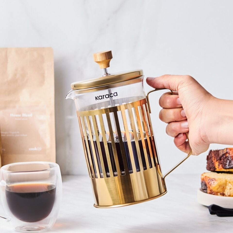 Karaca Stripe French Press 800 Ml