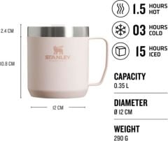 Stanley Klasik Paslanmaz Çelik Termos Kamp Bardak 0.35 LT