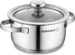 Korkmaz Minika 14x7 cm Tencere Inox Tencere