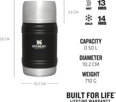 Stanley The Artısan Paslanmaz Çelik Yemek Termosu 0,50 Lt