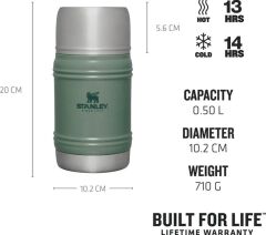 Stanley The Artısan Paslanmaz Çelik Yemek Termosu 0,50 Lt