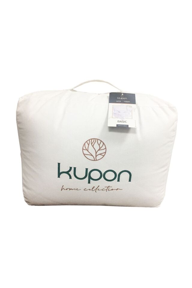 Kupon Home 195x215 Cm Çift Kişilik Pamuk Yorgan- Bez Çantalı