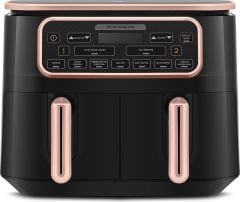 Karaca Air Pro Cook Duo Tandır Xxxl 4+4 Litre Airfryer Rosegold 8 Kişilik